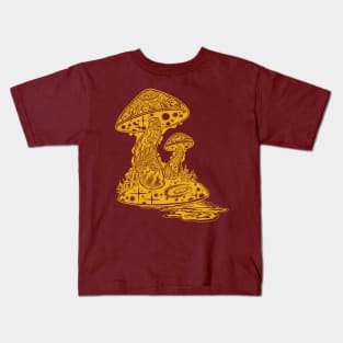 Shroom Swamp [dark] Kids T-Shirt